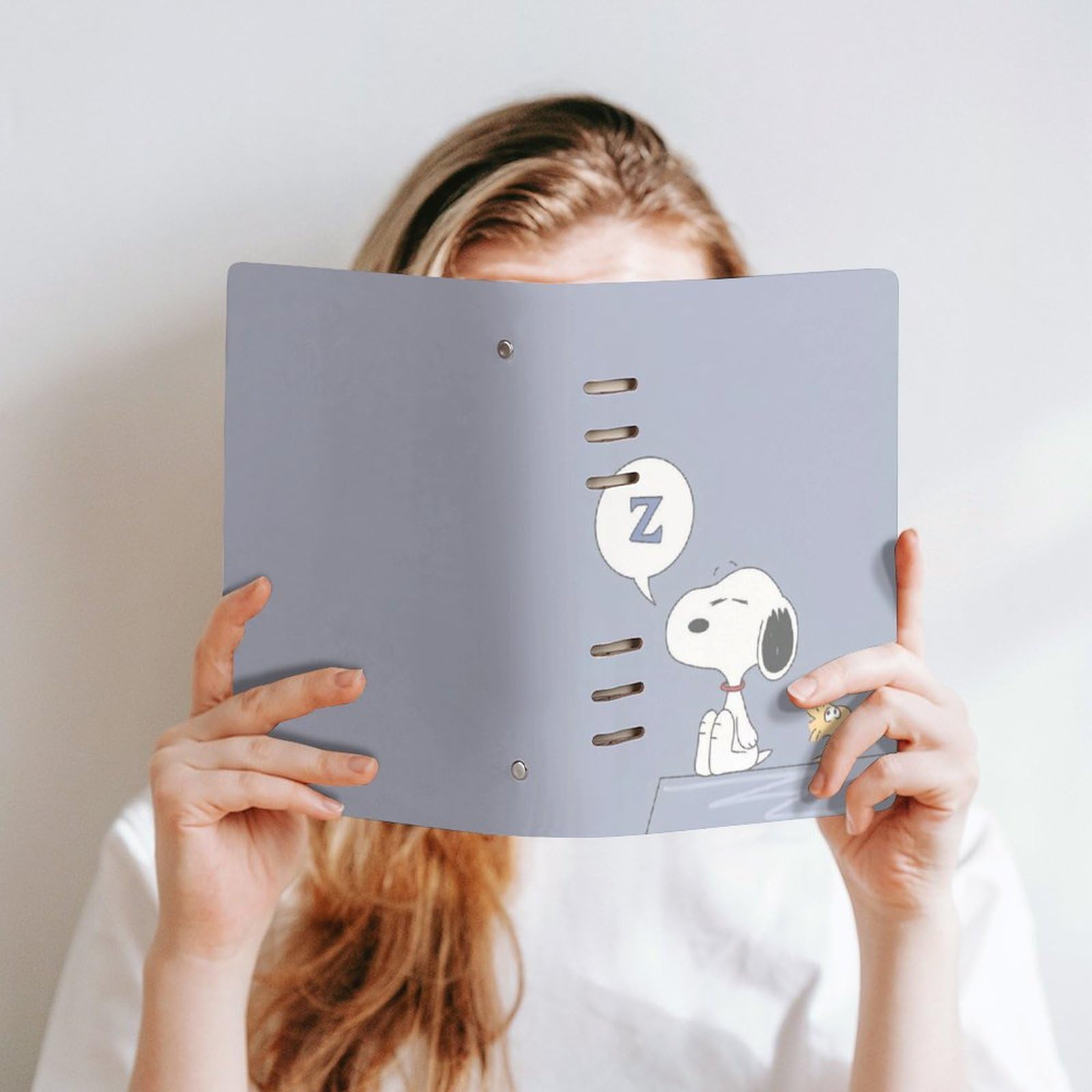 Amazon | スヌーピー (3) ルーズリーフノート バインダーノート メモ帳